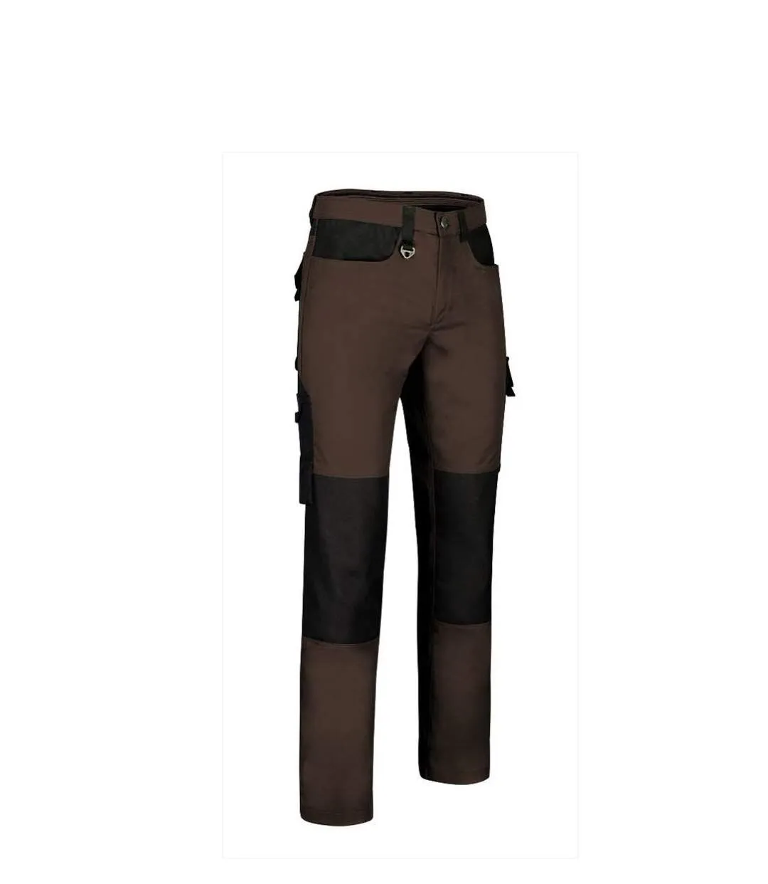 Work Pants with Multiple Pockets - Men - DYNAMITE - Brown