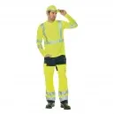 Yellow Fluorescent Work Cap - ADOLPHE LAFONT